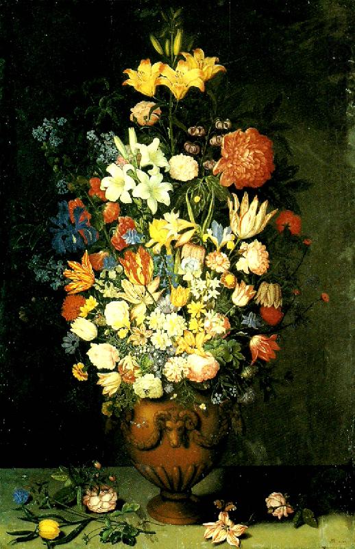 Ambrosius Bosschaert stilleben med stor blomstervas